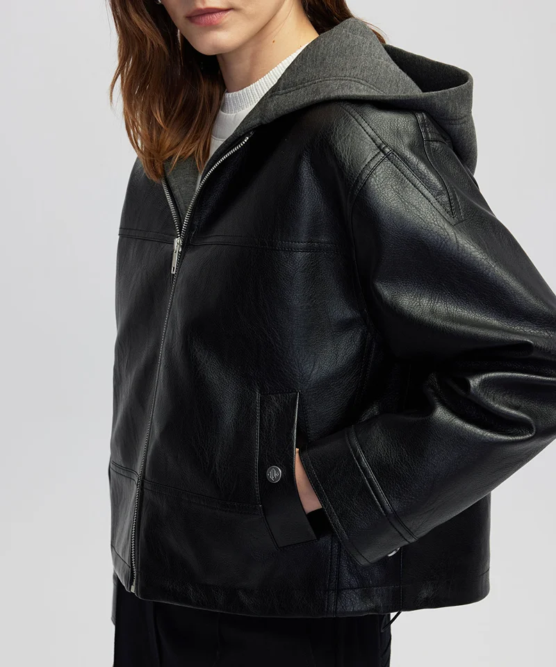 Ipekyol  Mixed Media Color-Block Coat for Women | Best Price UAE